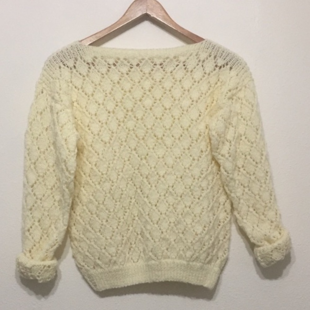 Handmade knit sweater